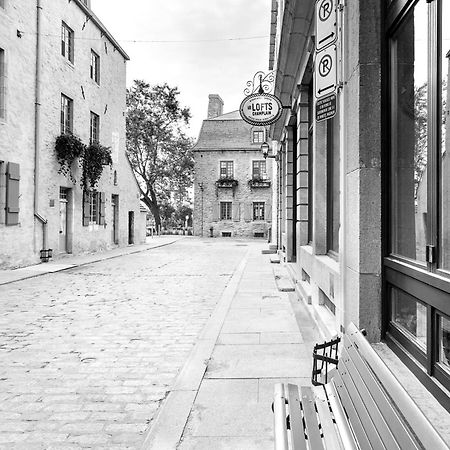 Les Lofts Champlain - Par Les Lofts Vieux-Quebec Apartment Ngoại thất bức ảnh