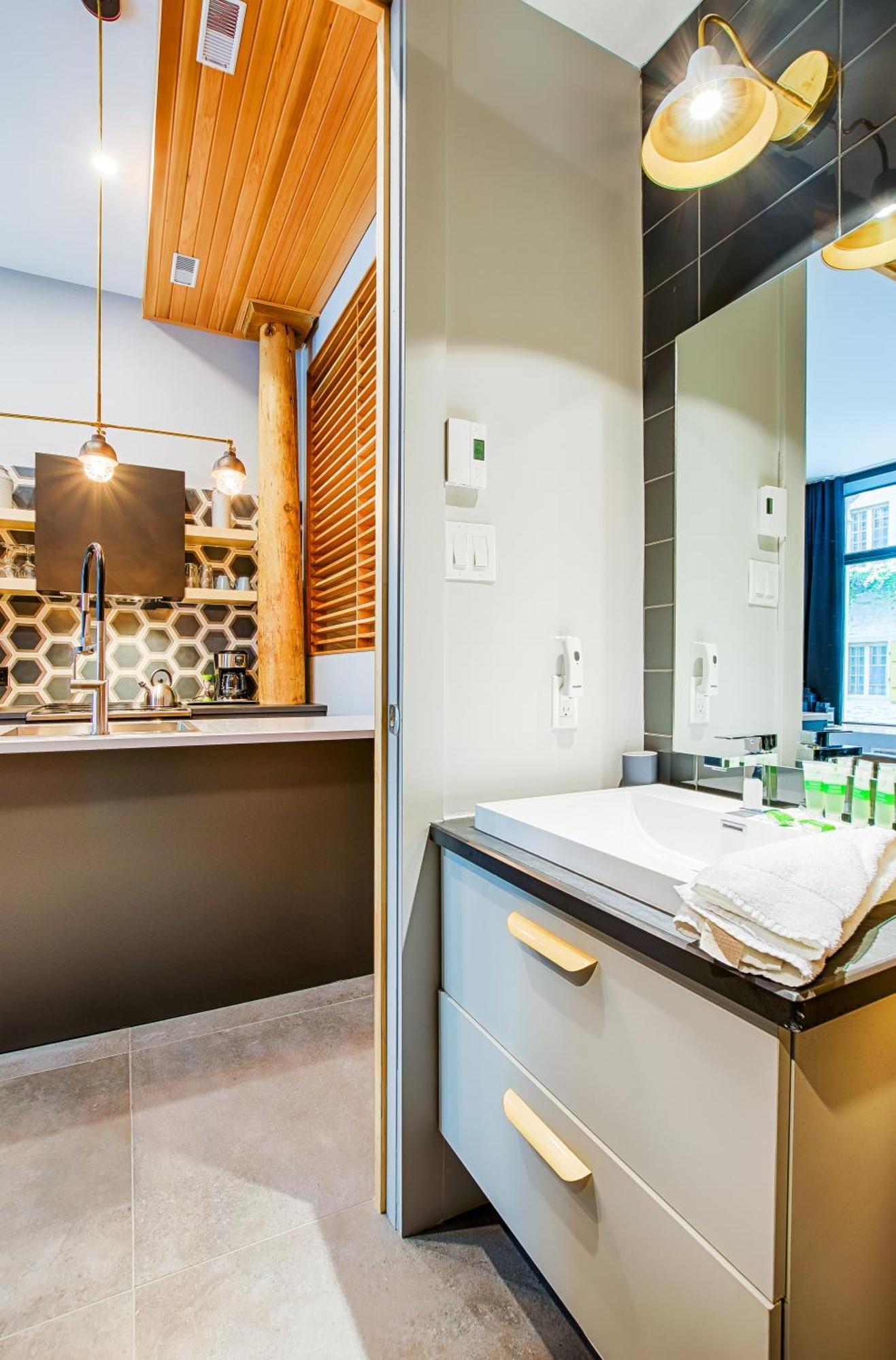 Les Lofts Champlain - Par Les Lofts Vieux-Quebec Apartment Ngoại thất bức ảnh
